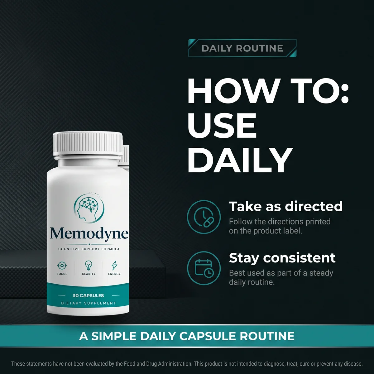 How to use Memodyne as a daily routine