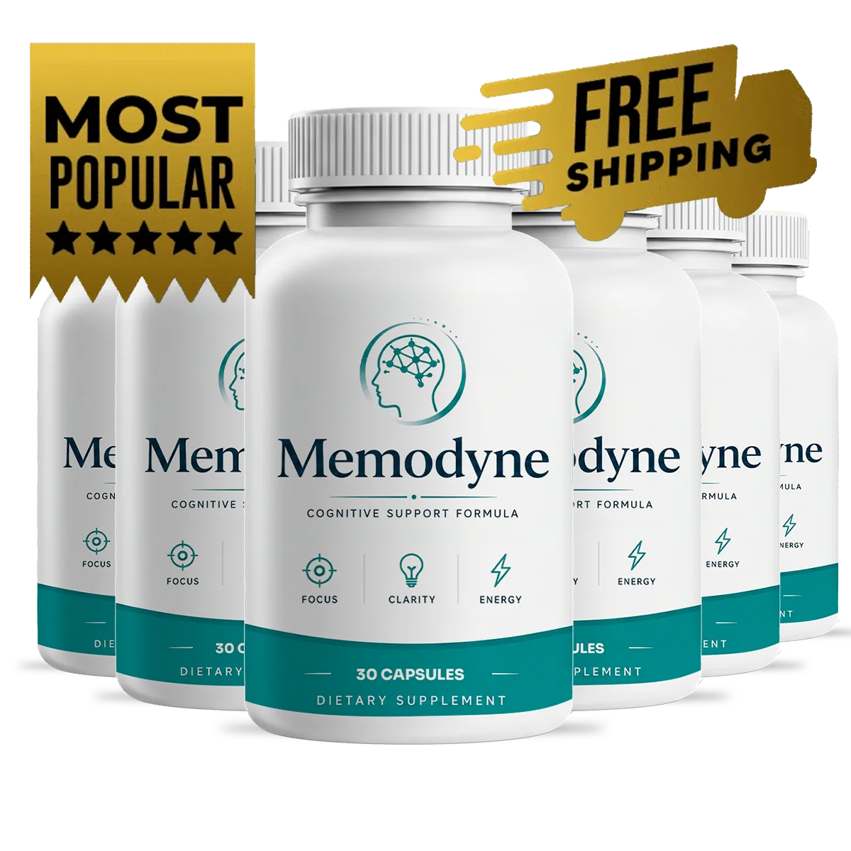 Six-bottle Memodyne pack